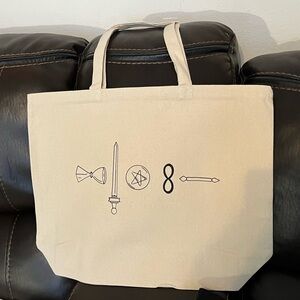 Stylish Cream Tote Bag